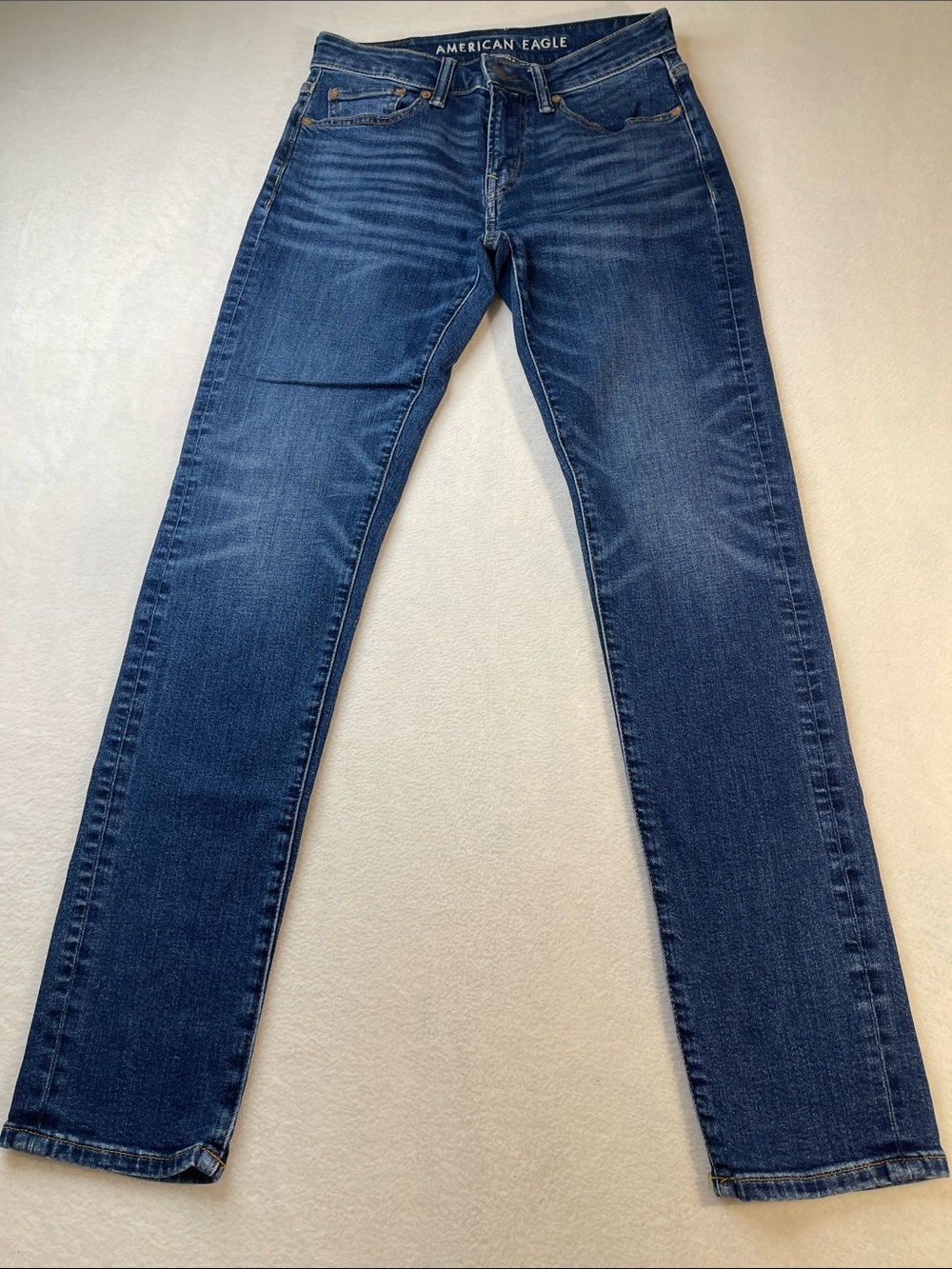 American Eagle Dark Wash ATHLETIC SKINNY MENS SIZE 28/32 Jeans